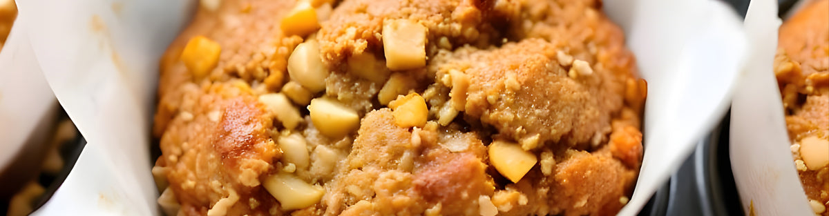 Flax, Carrot & Apple Breakfast Muffins